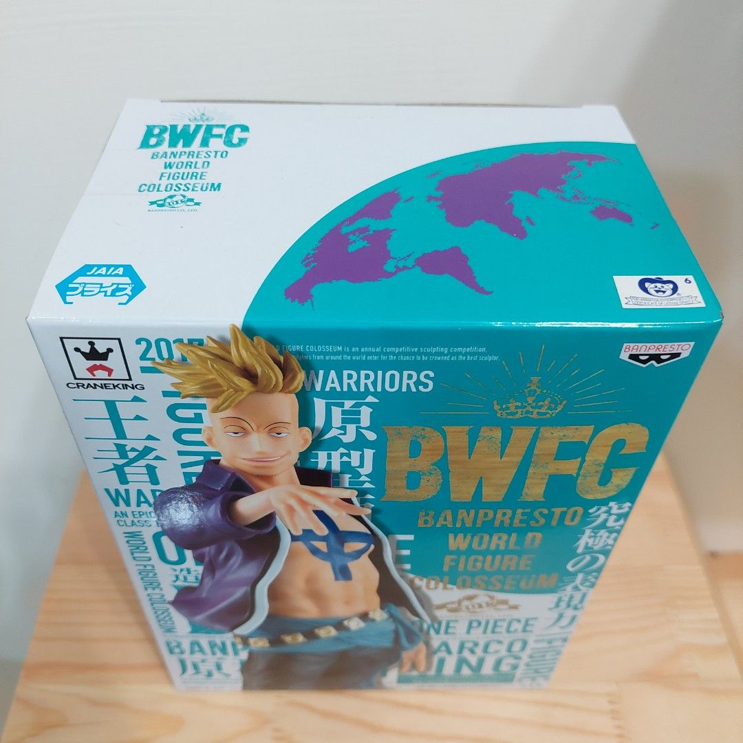 正版公仔 現貨 代理版 景品 海賊王 BWFC 造型王頂上決戰 世界大賽 特別篇 不死鳥 馬可 馬爾科, 興趣及遊戲, 玩具與遊戲在旋轉拍賣