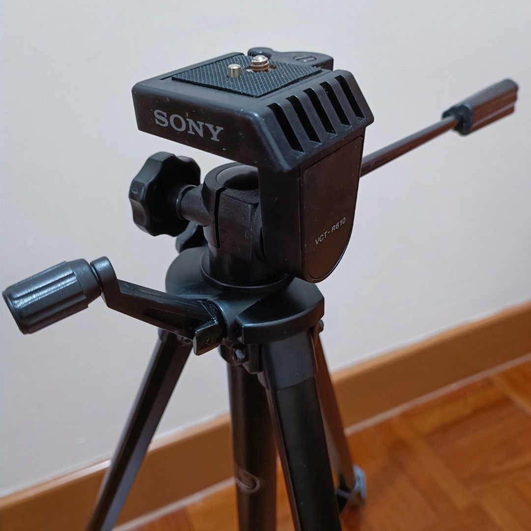 腳架 Sony VCT R610 Video Camera Tripod, 攝影器材, 攝影配件, 腳架 Carousell