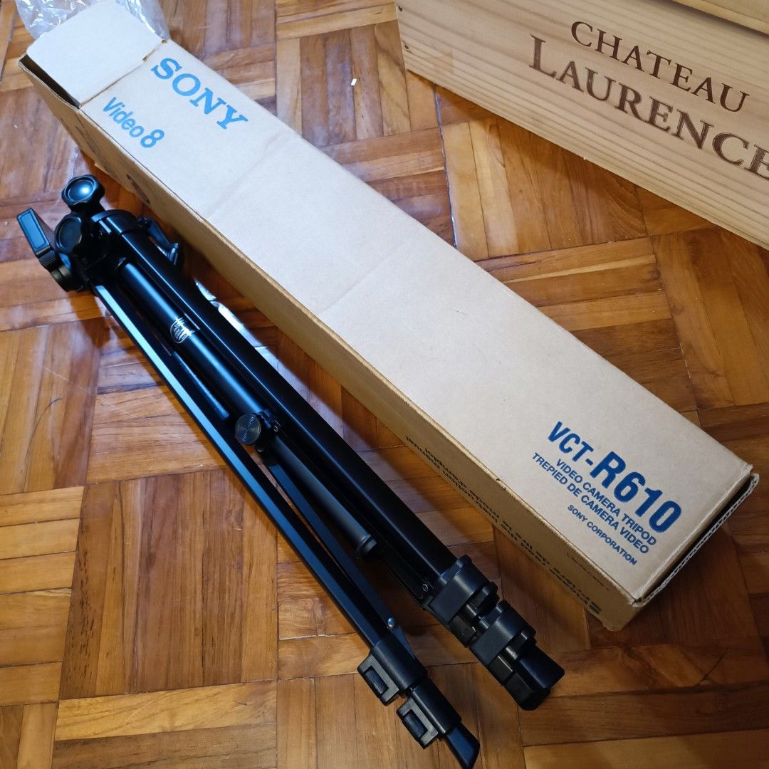 腳架 Sony VCT R610 Video Camera Tripod, 攝影器材, 攝影配件, 腳架 Carousell