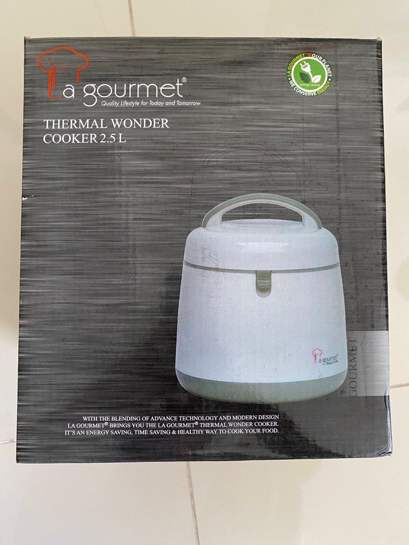 LA Gourmet Thermal Cooker 2.5L, TV & Home Appliances, Kitchen