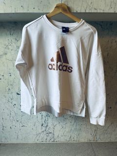 Adidas 白色短上衣