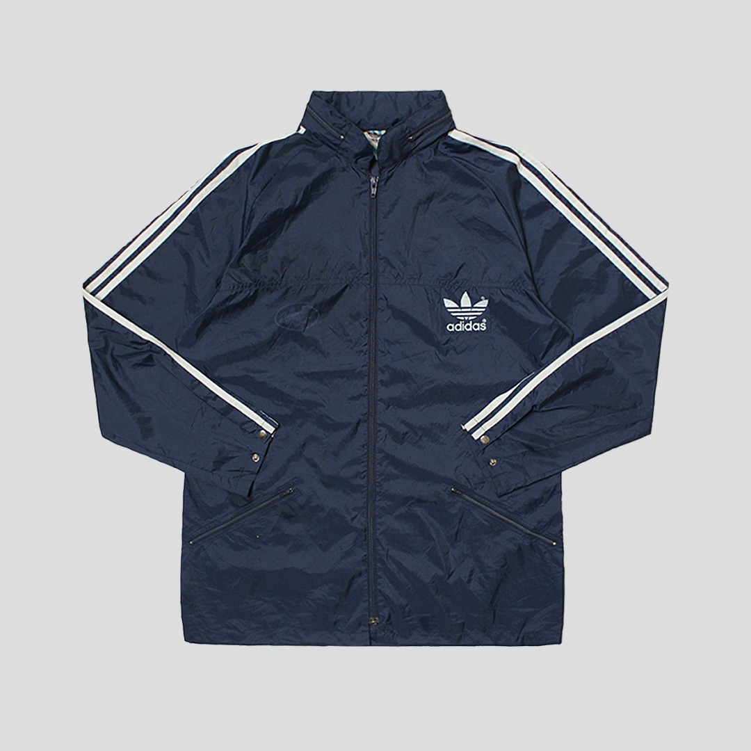 Adidas Vintage Jacket, Fesyen Pria, Pakaian , Baju Luaran di Carousell