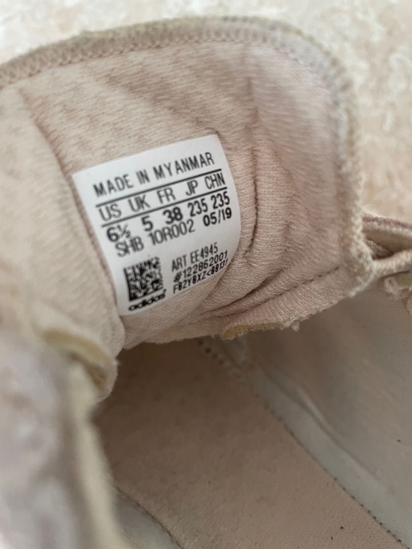 adidas I 5923 Shoes Women Linen Linen Gum 5 Women s Fashion