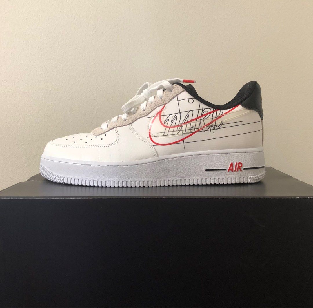 Air force clearance one script swoosh