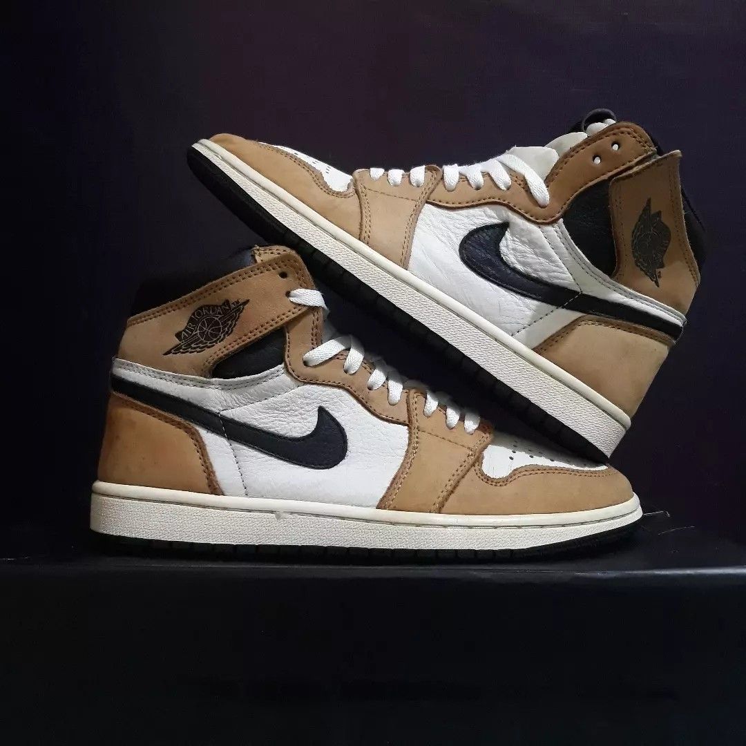 Air Jordan 1 High Rocky Of The Years Fesyen Pria Sepatu