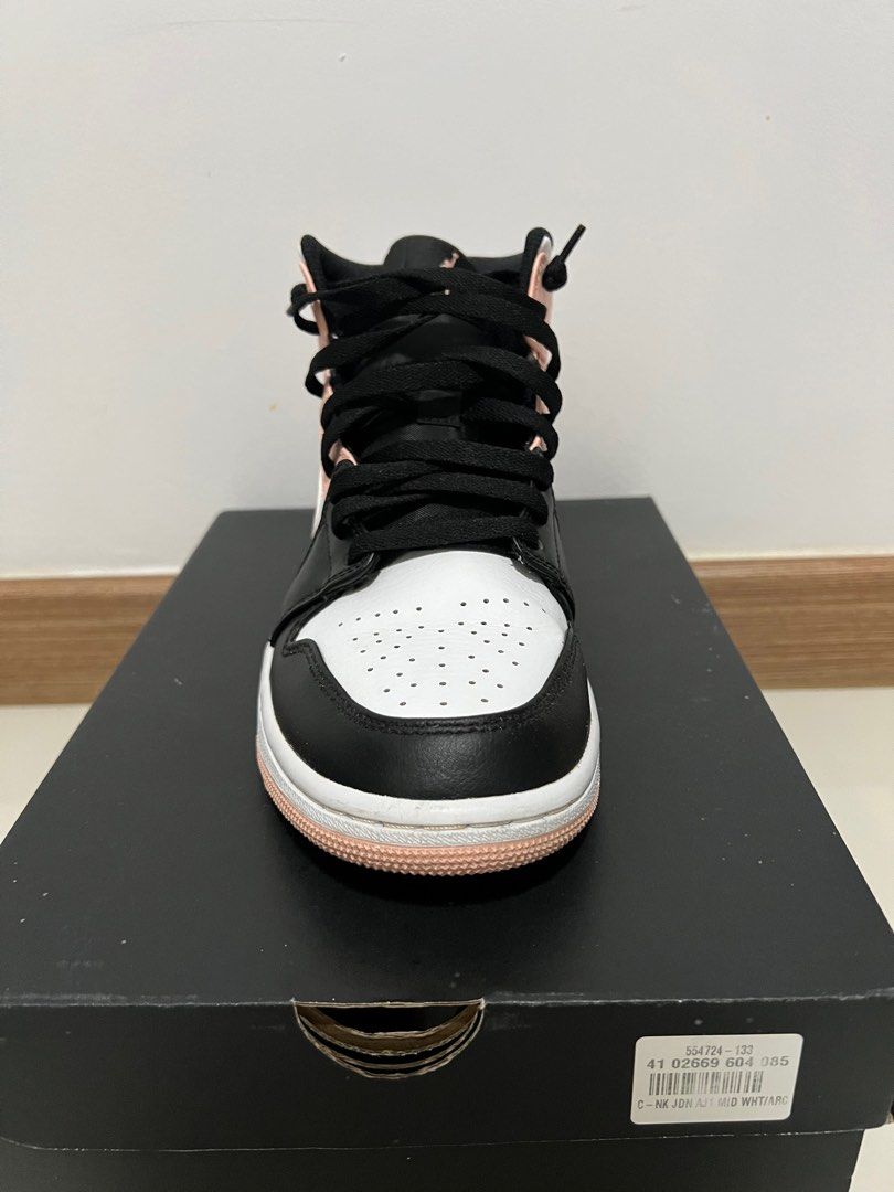 Jordan 1 noir orange discount