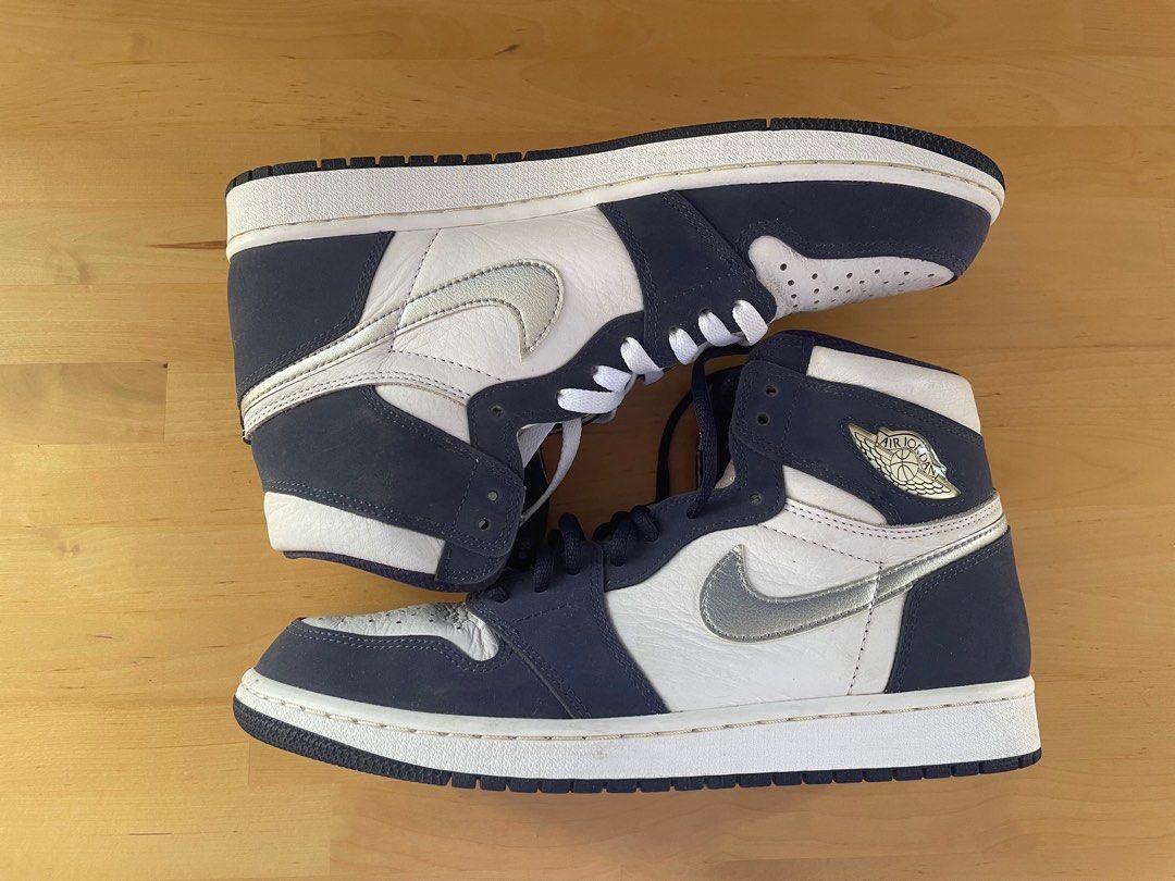 midnight jordan ones