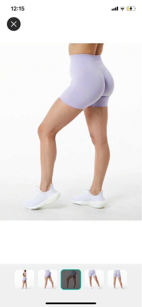 Alphalete Amplify Leggings (Washed Denim), Women's Fashion, Activewear on  Carousell