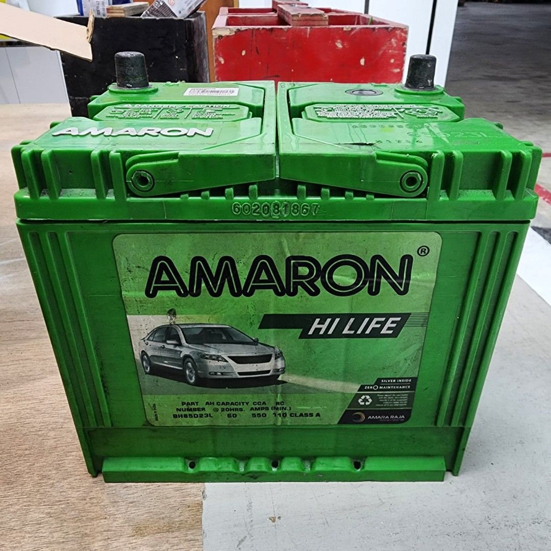 Amaron Car Battery (60Ah), Car Accessories, Accessories on Carousell