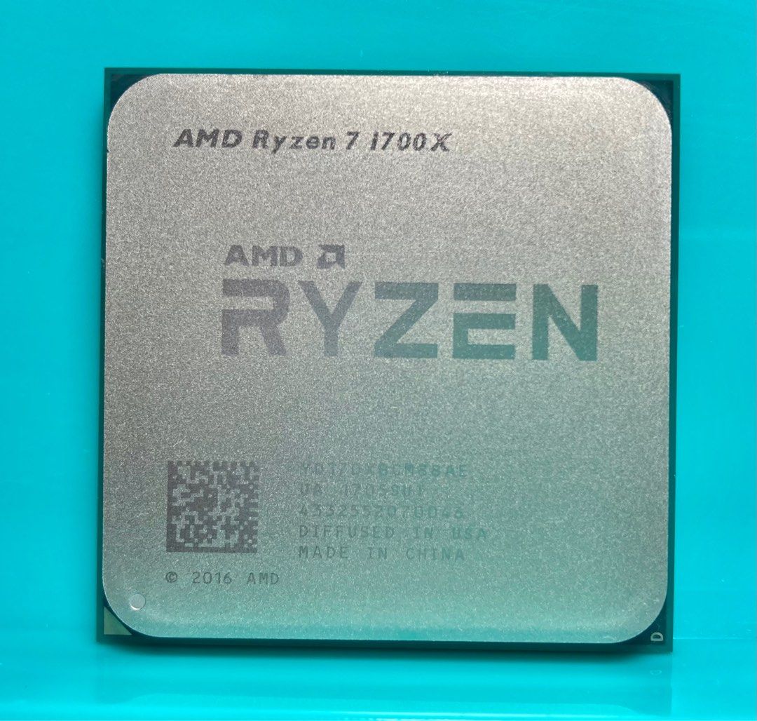 AMD Ryzen 7 1700X 3.80 GHz CPU