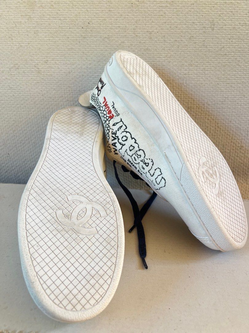 AUTHENTIC CHANEL PHARRELL CANVAS SNEAKERS, Women's Fashion, Footwear,  Sneakers on Carousell