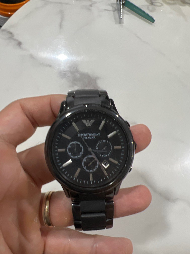 Authentic Emporio Armani watch, Men's Fashion, Watches & Accessories,  Watches on Carousell