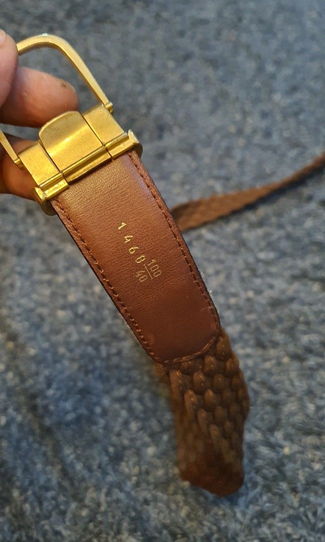 Authentic moreschi belt Luxury Accessories on Carousell