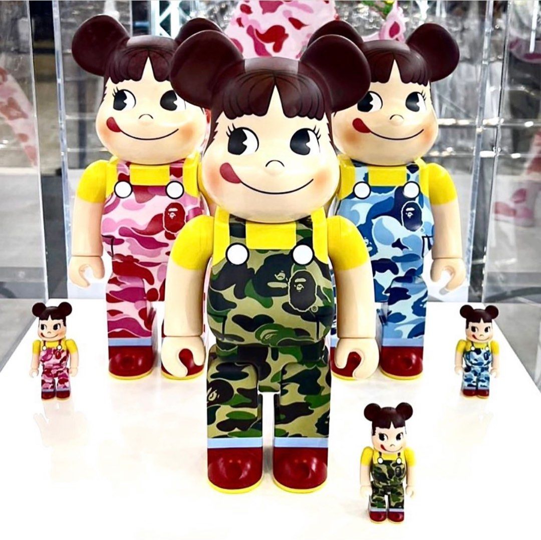 Bape peko-chan 400% 100% 1000% bearbrick fujiya sofubi, Hobbies & Toys, Toys & Games on Carousell