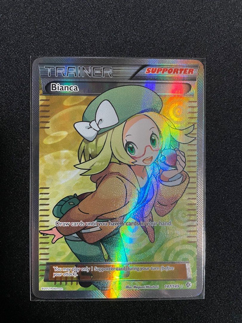 Bianca Full Art Pokmon Card Waifu, Hobbies & Toys, Toys & Games on  Carousell