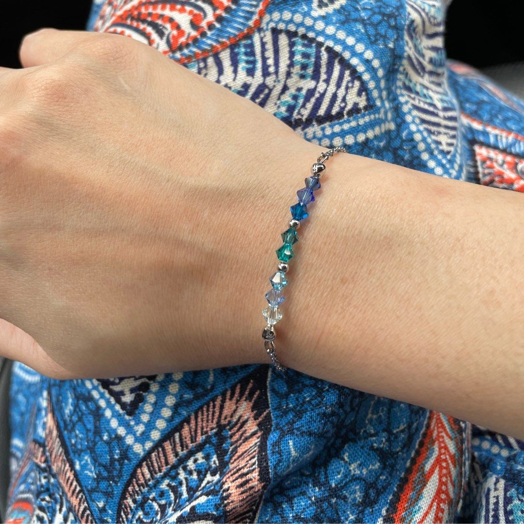 Om store bracelet swarovski