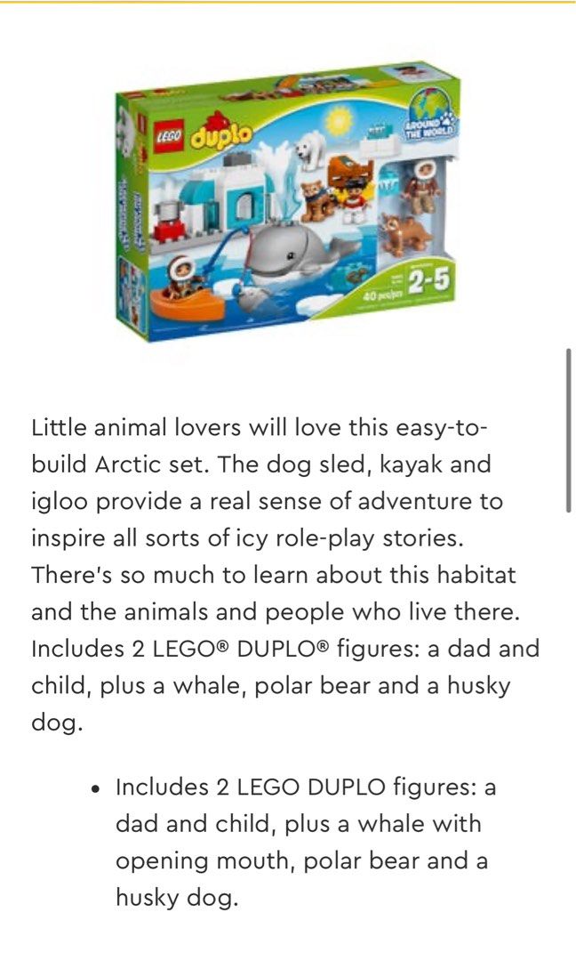 Duplo arctic set hotsell