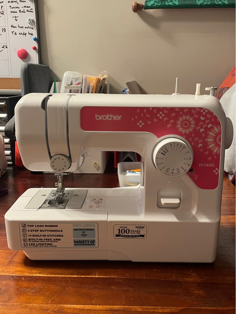 Brother jv1400 sewing machine, Hobbies & Toys, Stationery & Craft