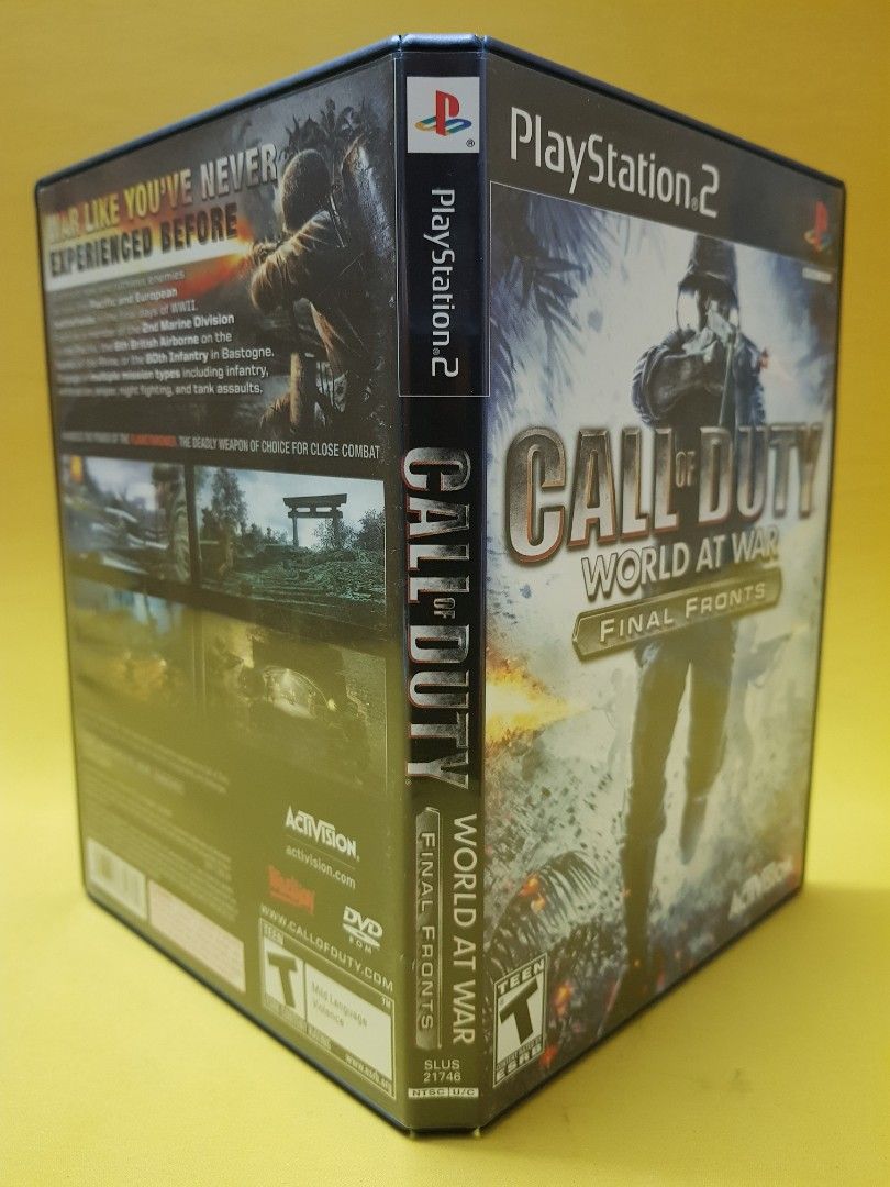 🔥Call Of Duty World At War Final Fronts🔥 Ps2, Video Gaming, Video Games,  Playstation On Carousell