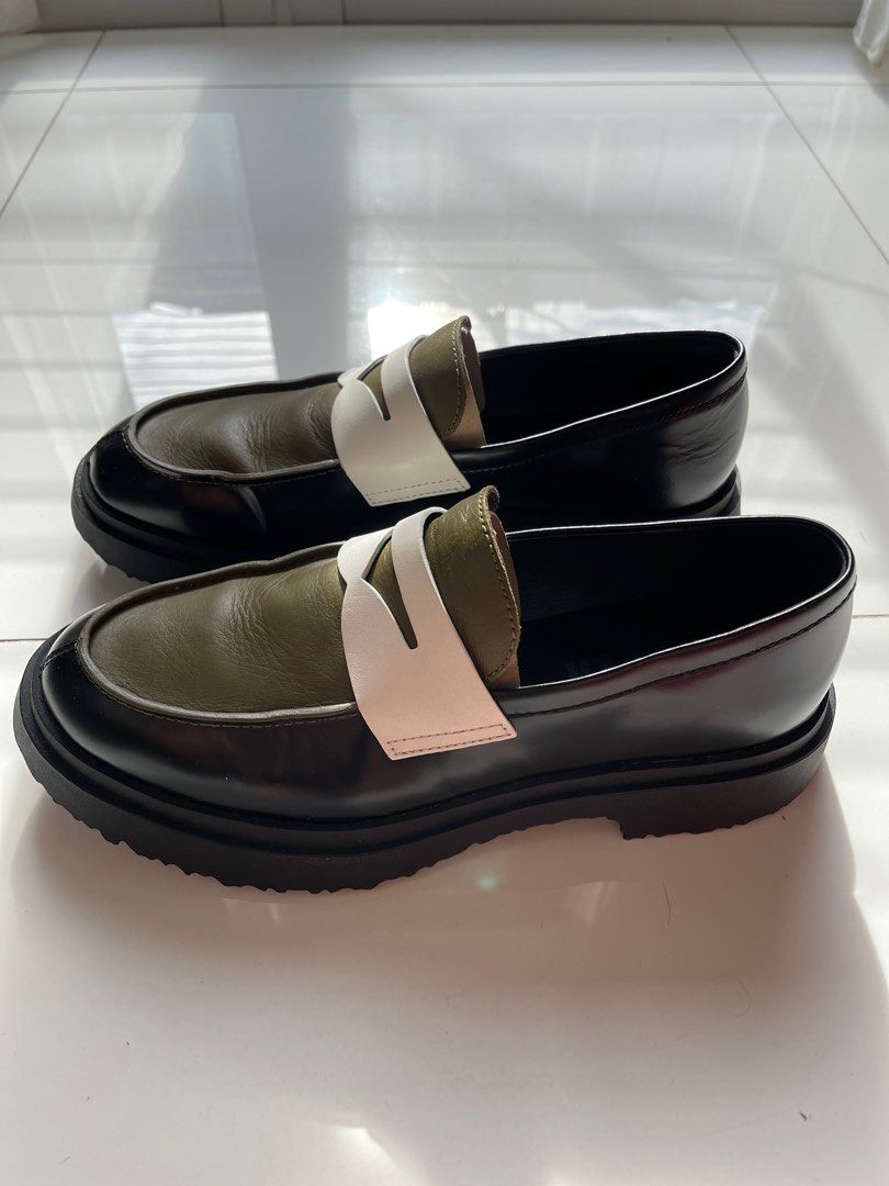 Mens black loafers size 9 hot sale