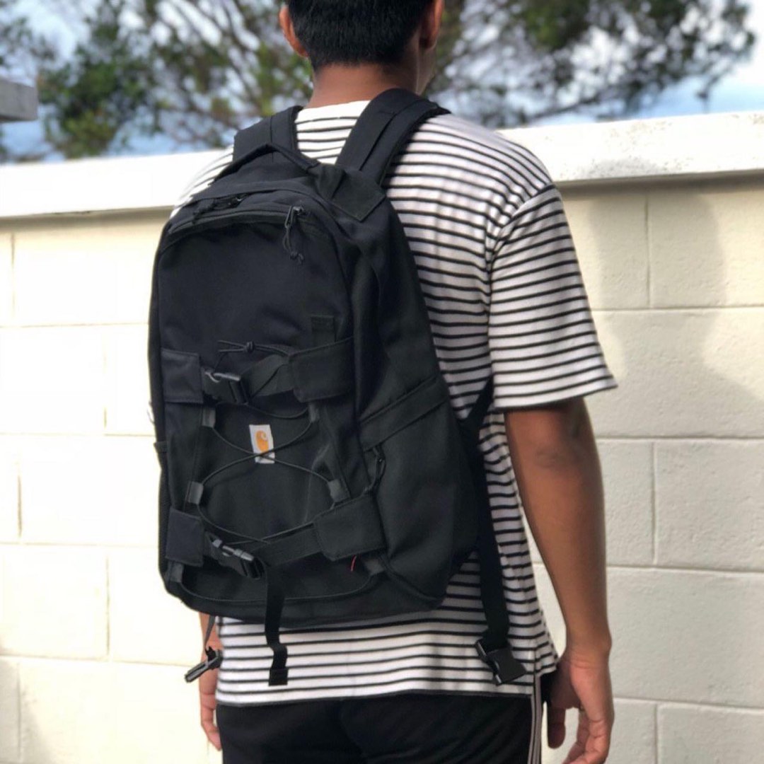 Carhartt backpack black, Men's Fashion, Bags, Backpacks on Carousell