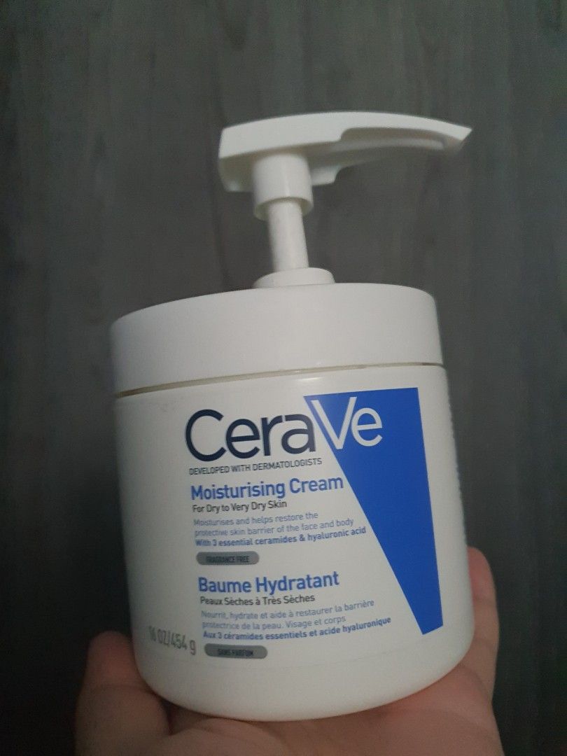 Cerave Moisturizing Cream pump, Babies & Kids, Bathing & Changing