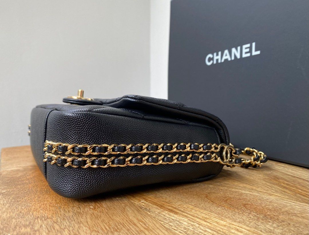 CHANEL 23C 'CC You' Caviar Mini Flap Bag *New - Timeless Luxuries