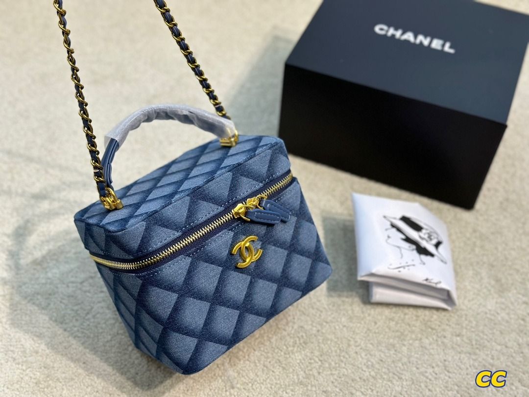 Chanel square box bag hot sale