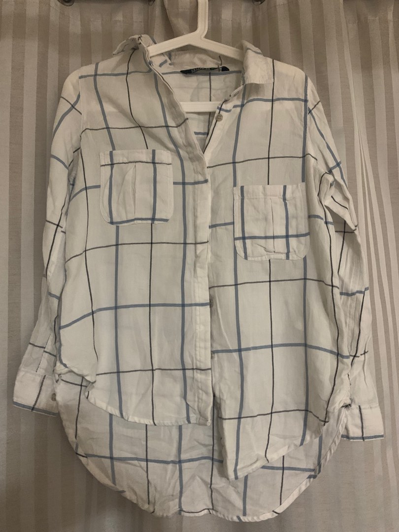 Checkered Button Up Top and Pants Lounge Set main image 0