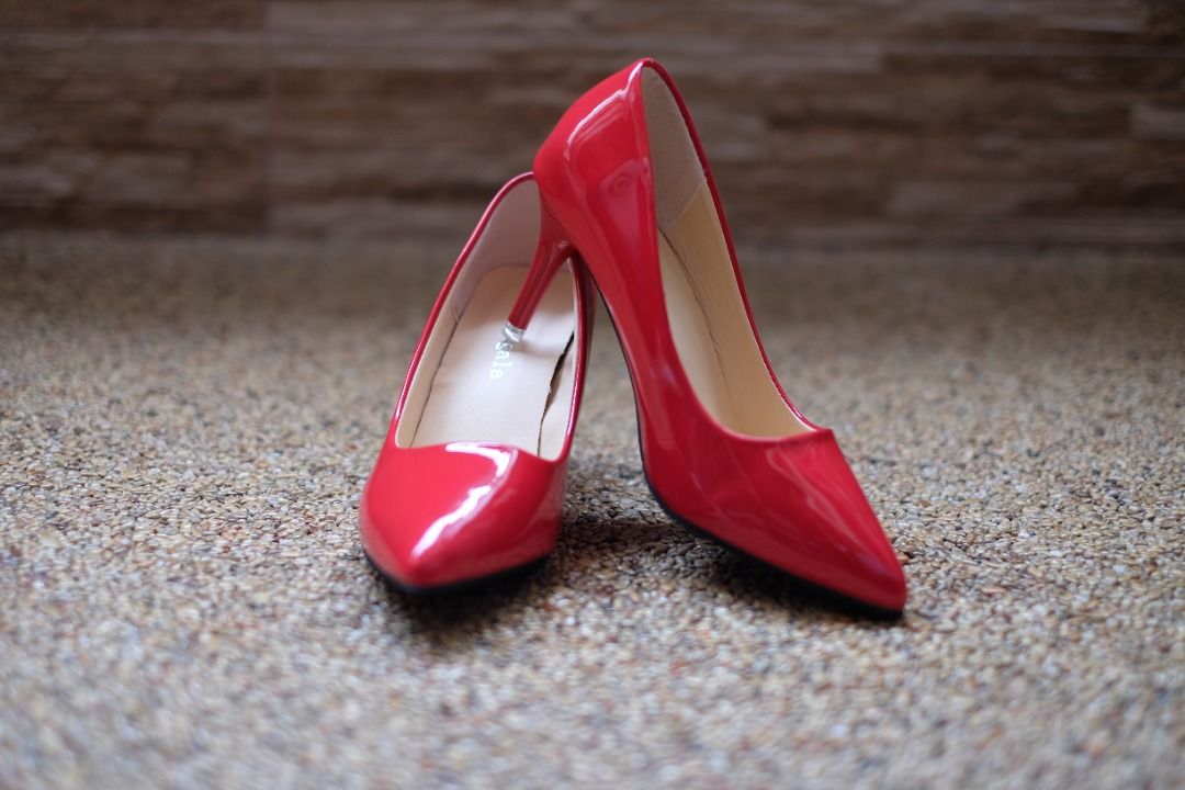 Cherry red clearance heels