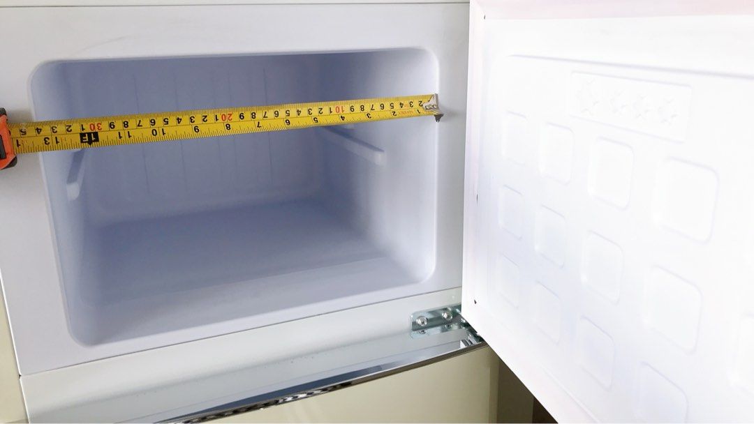 [Clearance] Retro Refrigerator Freezer PowerPac 114L 2Door Fridge, TV