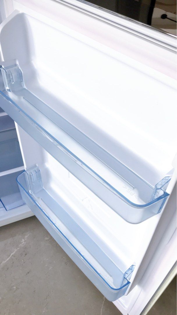 [Clearance] Retro Refrigerator Freezer PowerPac 114L 2Door Fridge, TV & Home Appliances