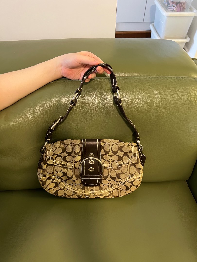 Coach vintage shoulder bag, Women's Fashion, Bags & Wallets, Shoulder