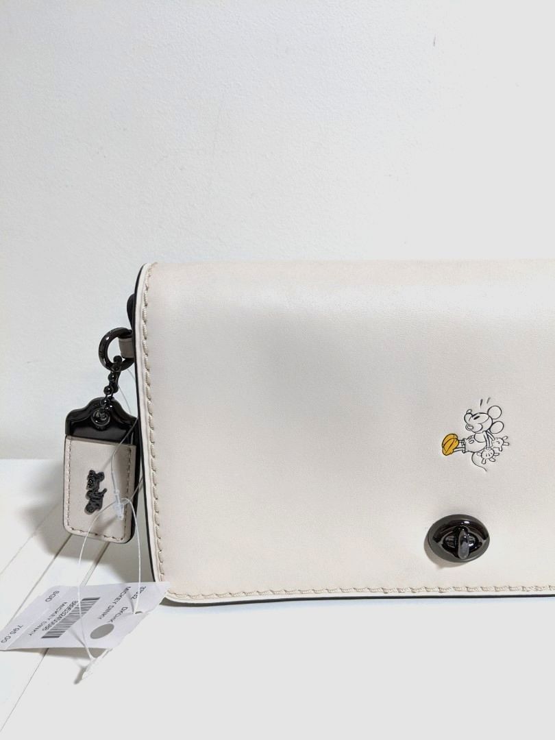 Coach x Disney dinky crossbody in white