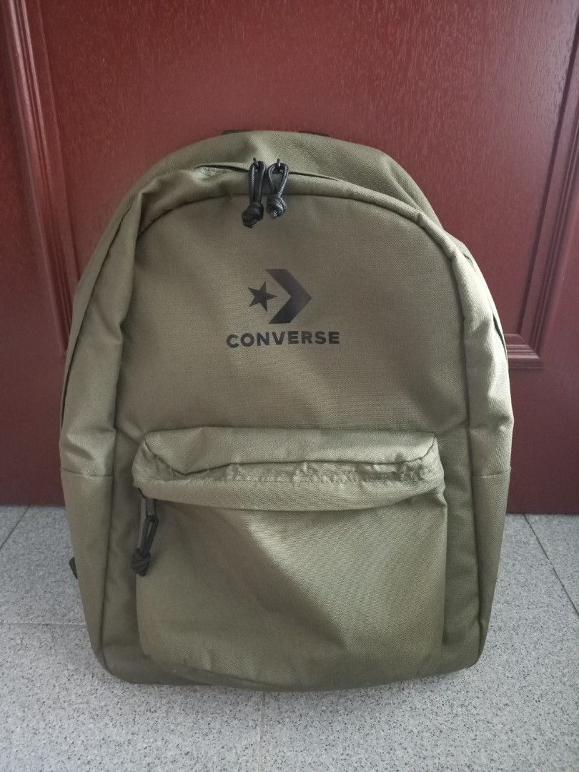 Converse Backpack Bag Green, Men's Fashion, Bags, Backpacks on Carousell