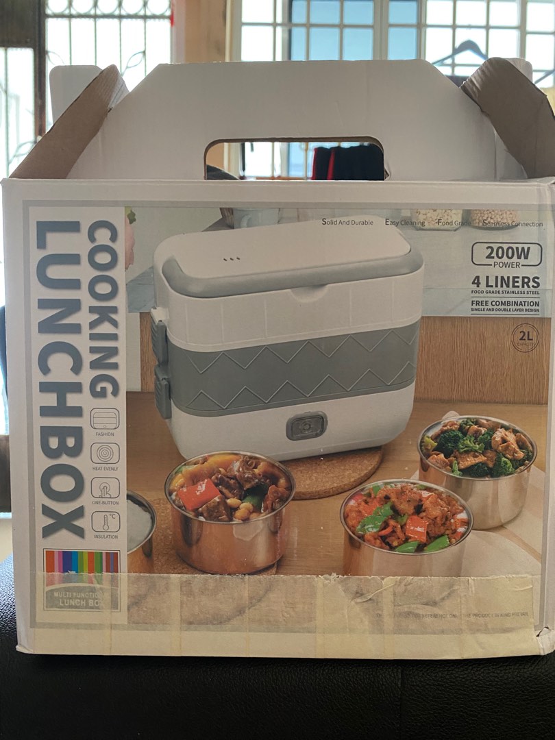 Cooking lunch box, Furniture & Home Living, Kitchenware & Tableware