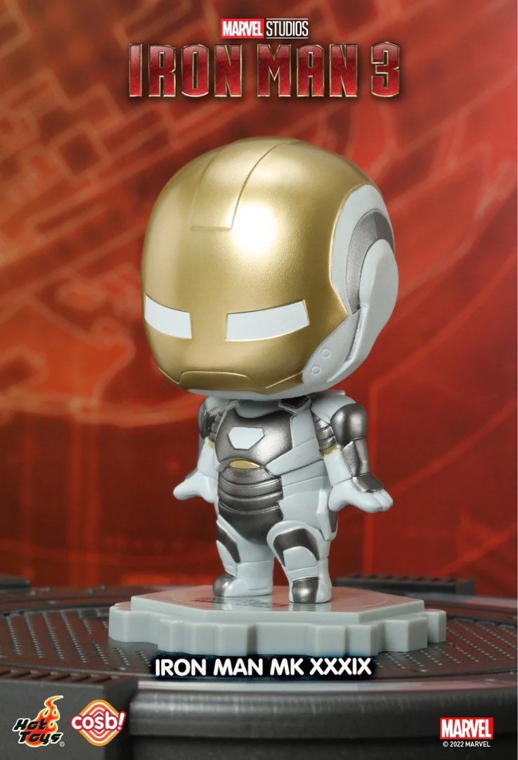 Cosbi BobbleHead Collection CBX029 Iron Man 3, Hobbies & Toys, Toys