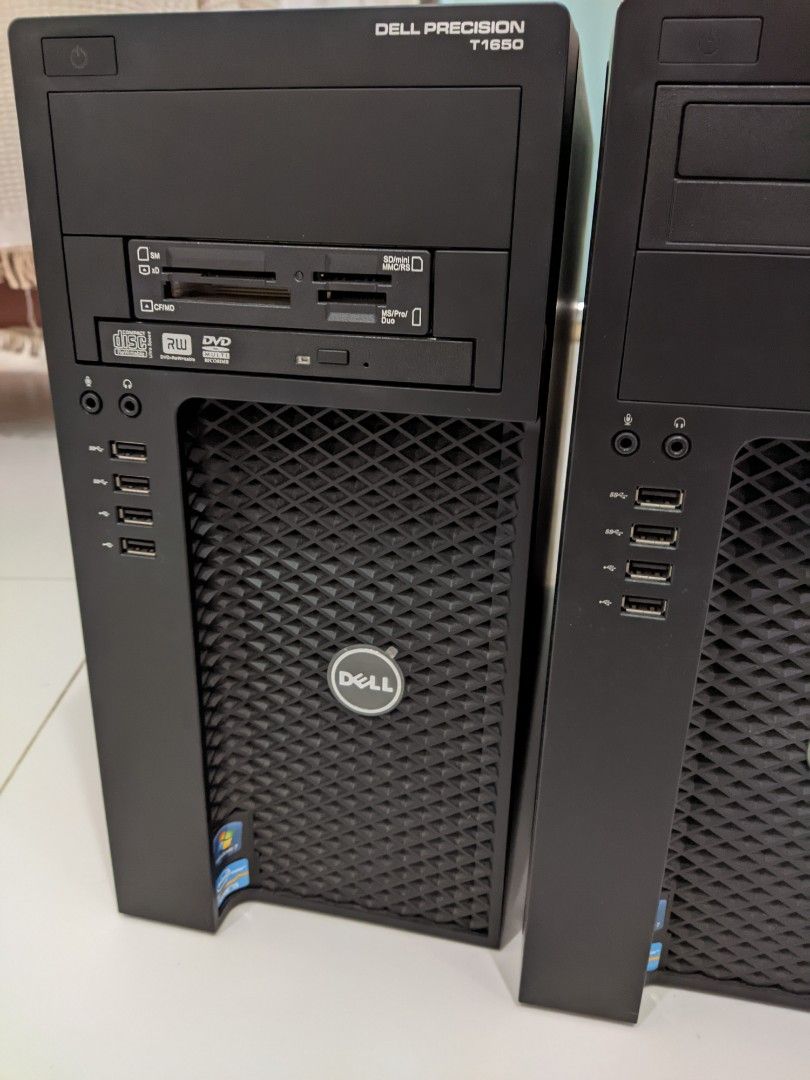 Tour De Pc PC Tour Dell Precision T1650 Intel I7-3770 RAM 32Go Disque 500Go Windows 10 WiFi (Reconditionné Ordinateur De Bureau Dell