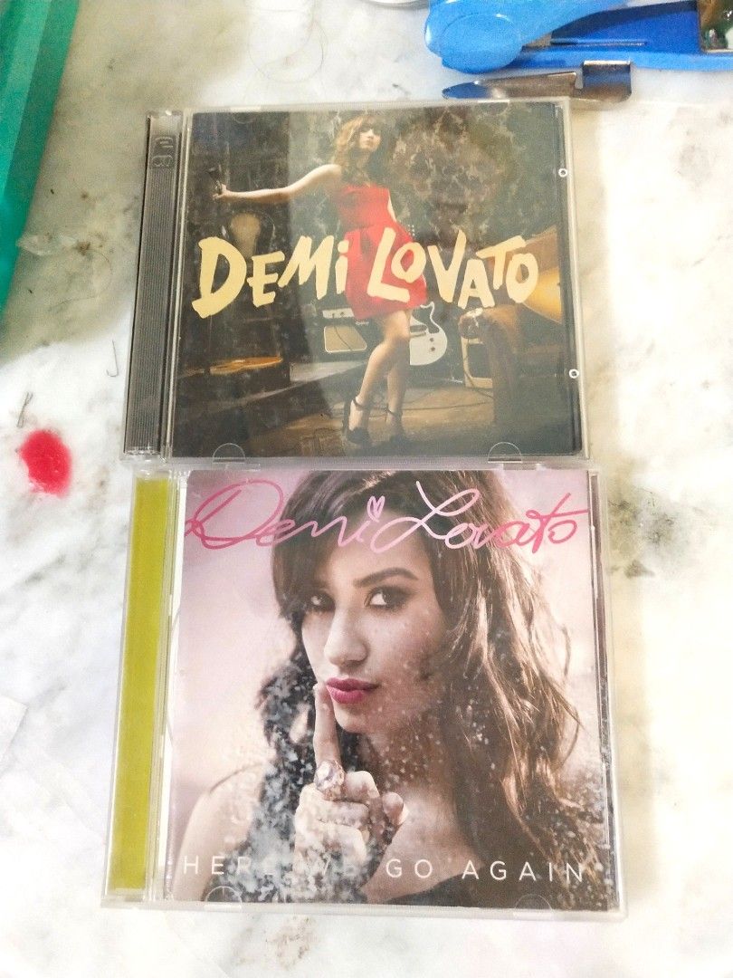 Demi Lovato CDs (Category: CDs & DVDs) located in Bacolod City. Submitted by thursdaygoodies (Listing ID 1199365104, Image 1). Description: Top has 2 discs, CD and DVD SOLD ❌ Bottom just a normal CD album AVAILABLE ✅ 250 each Firm price.
