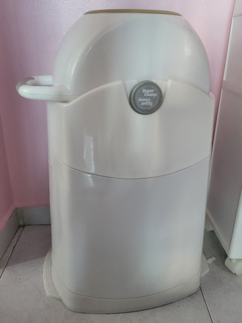 Diaper bin Diaper champ classic, Babies & Kids, Bathing & Changing