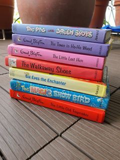 Diary of a wimpy kid and 7 x Enid Blyton books and 3 other children's books