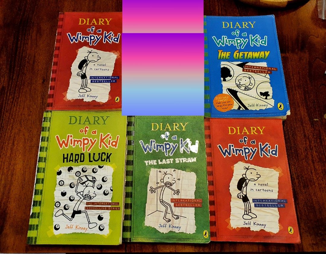 Diary Of A Wimpy Kid (used), Hobbies & Toys, Books & Magazines