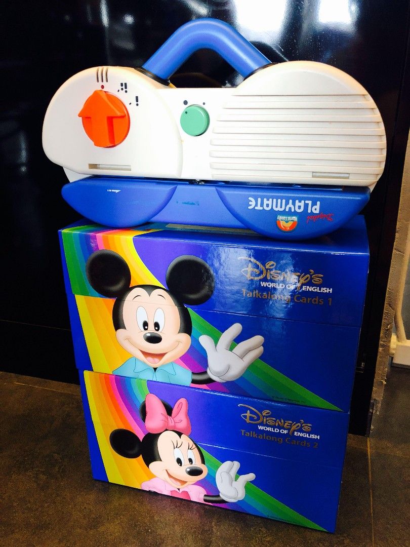 Disney world of English 迪士尼美語世界(讀卡機playmate) dwe