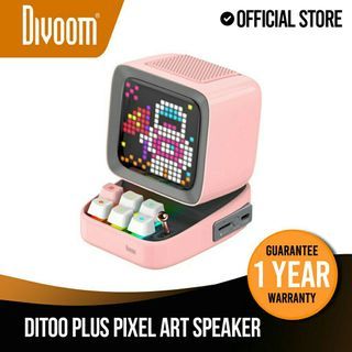 Divoom Ditoo Plus Retro Portable Speaker (sale or swap)