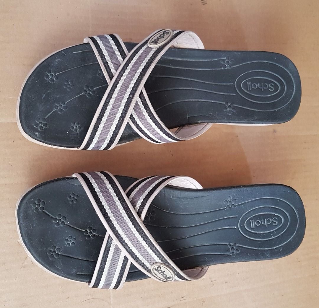 Scholl sea slippers store