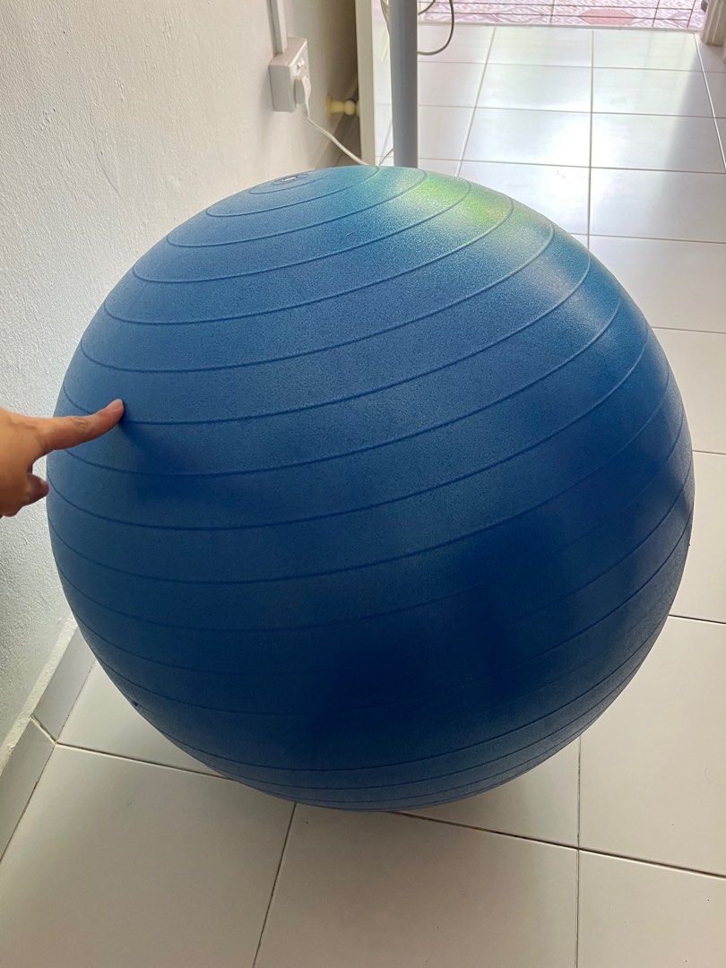 URBNFit | Other | 26 Urbnfit Exercise Ball Kit Red Yoga Ball For Home Gym Fitness 68bc79368f9d3ec50ef900c9