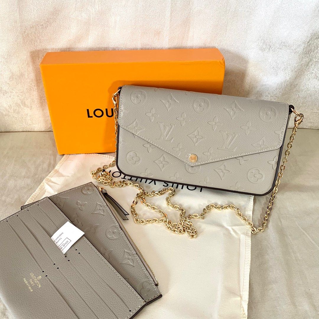 Authentic LV Felicie Pochette, Luxury, Bags & Wallets on Carousell