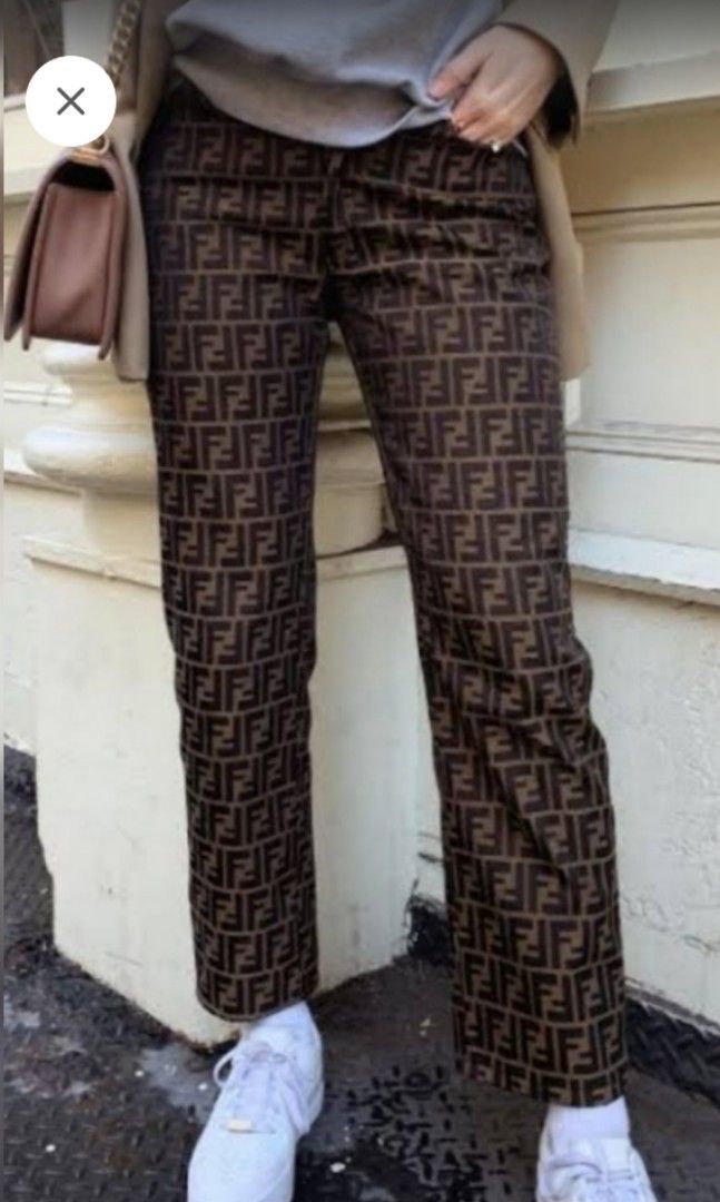 Men's Cotton Gabardine Pants by Fendi | Coltorti Boutique