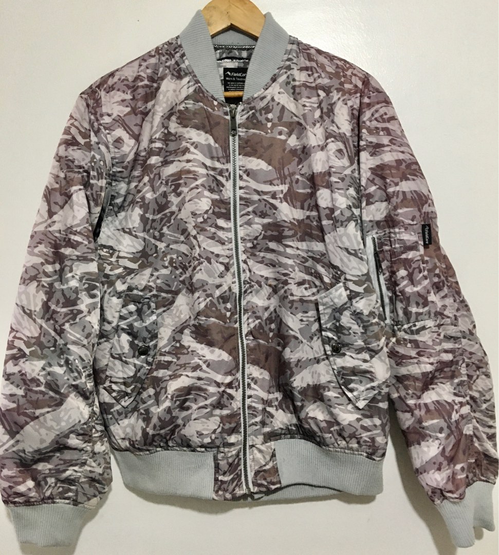 Fieldcore gray camo bomber jacket, Men's Fashion, Coats, Jackets and ...