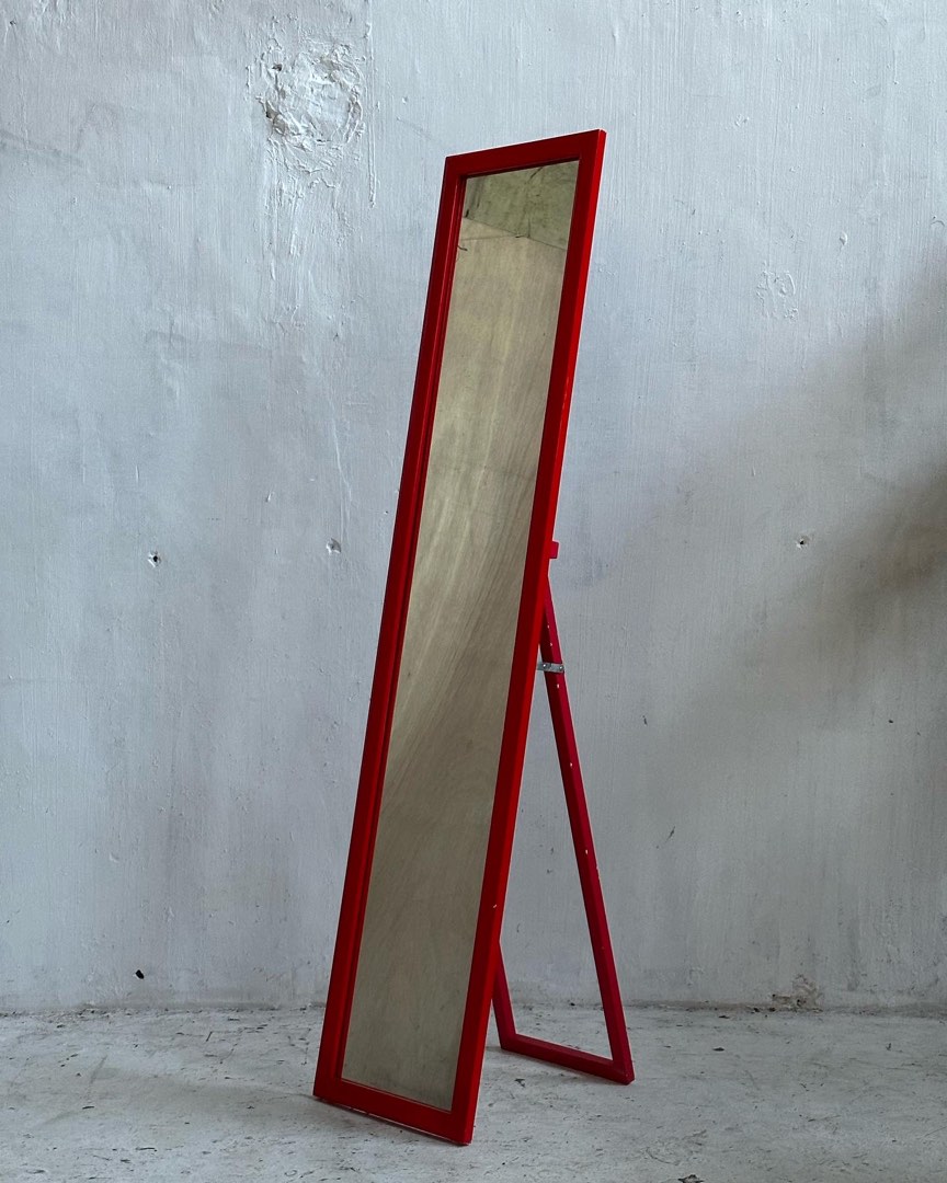 folding whole body mirror stand, Furniture & Home Living, Furniture